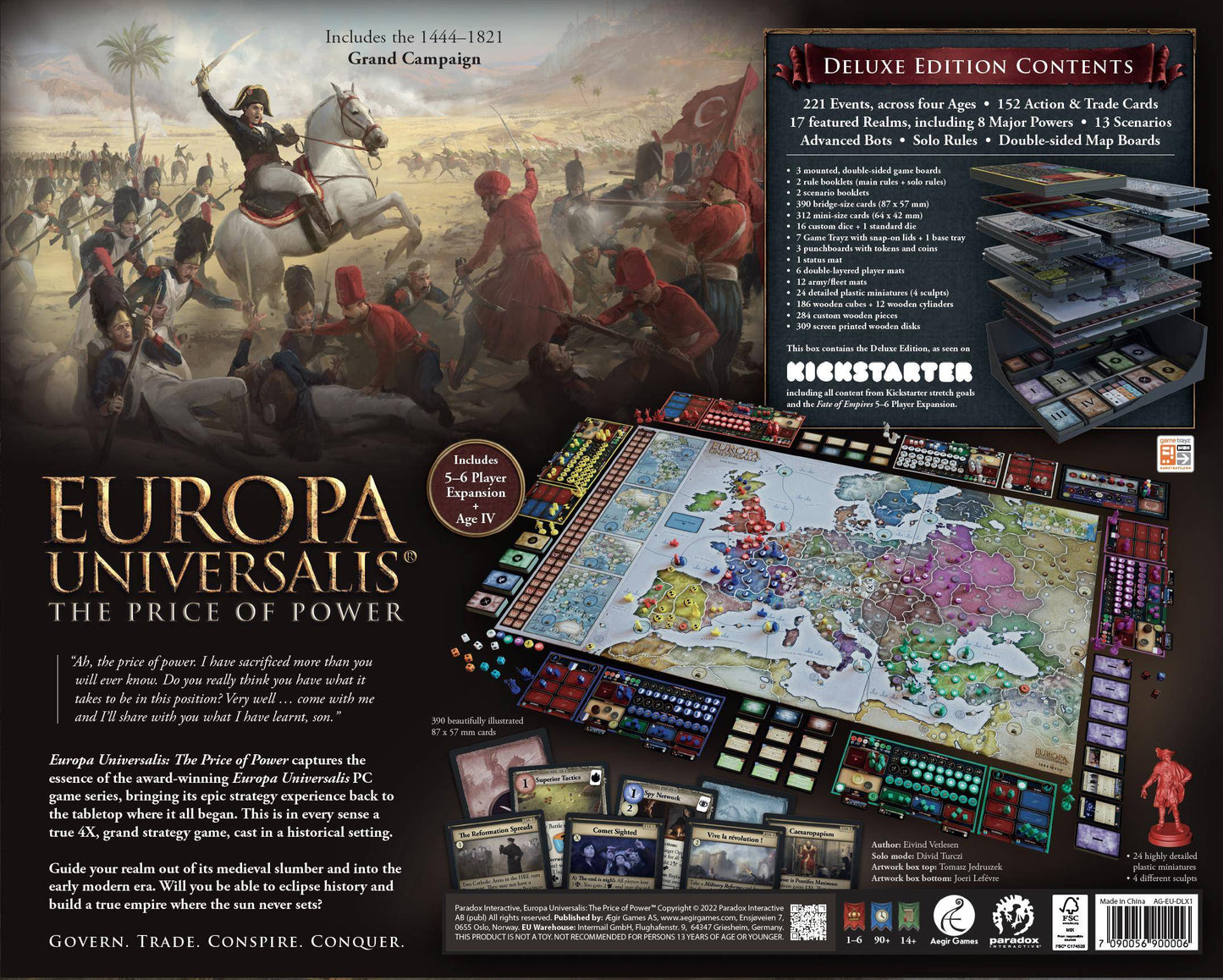 Europa Universalis: The Price of Power Deluxe Editon