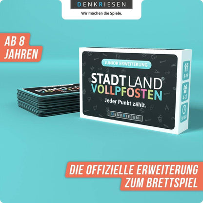 Stadt Land Vollpfosten - Das Brettspiel: Junior-Erweiterung