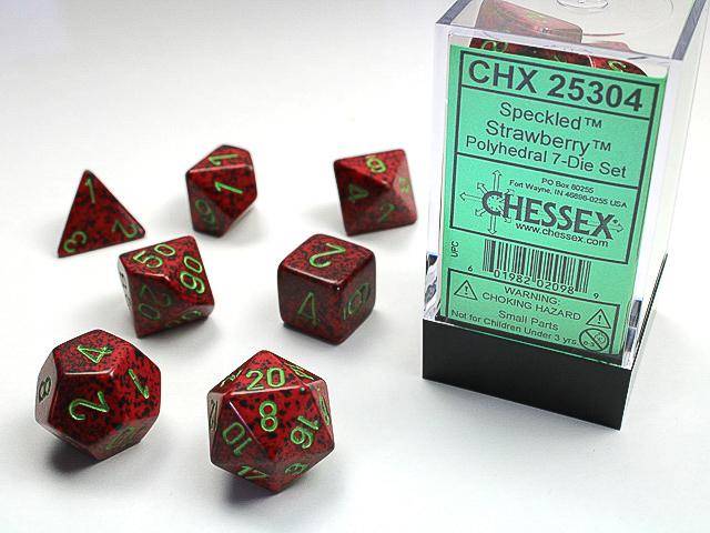 Würfelset Speckled™ Strawberry™ (7)