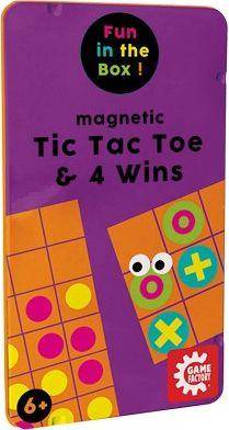 Magn. Reisespiele: Tic Tac Toe + Vier gewinnt