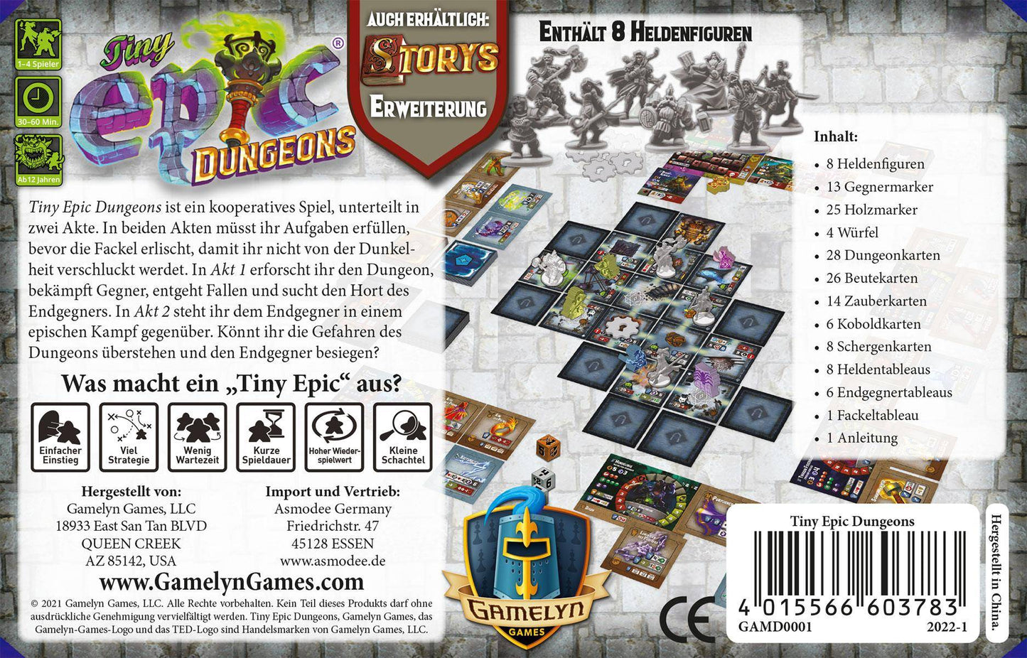 Tiny Epic Dungeons DE