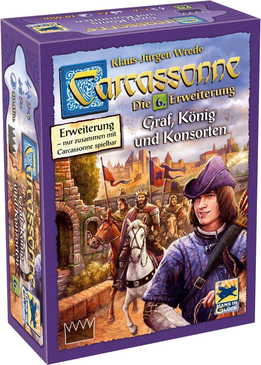 Carcassonne E6: Graf, König und Konsorten