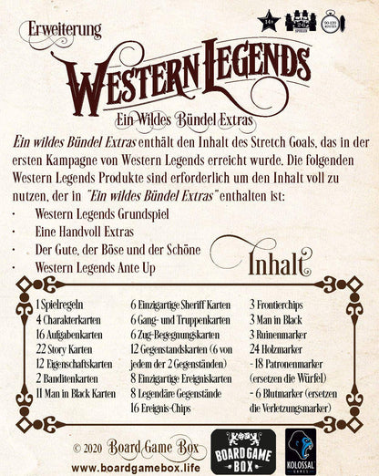 Western Legends: Ein wildes Bündel Extras [Erw.]