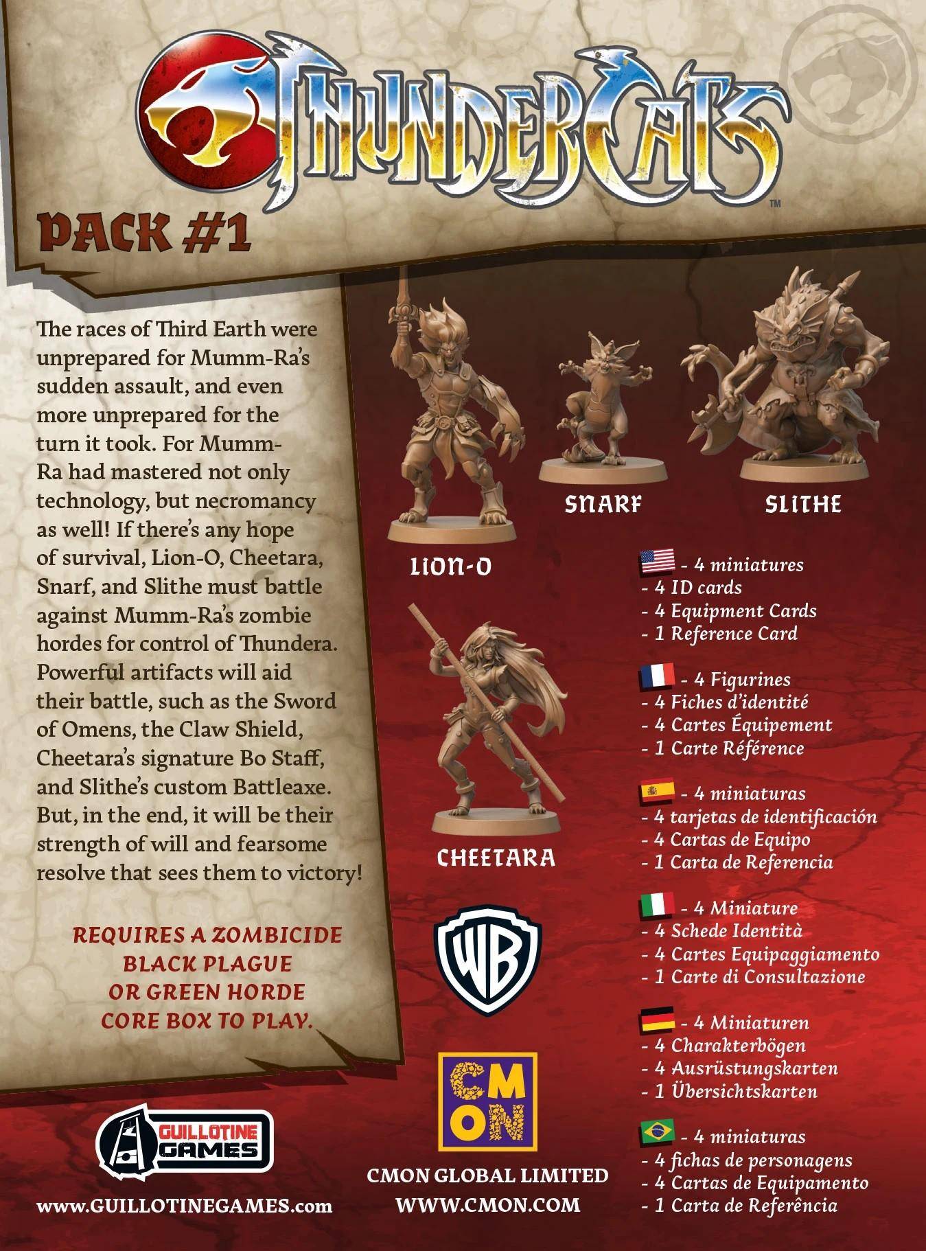 Zombicide - Thundercats Pack 1