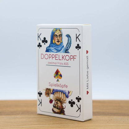 Doppelkopf Spielkarten, gendergerecht