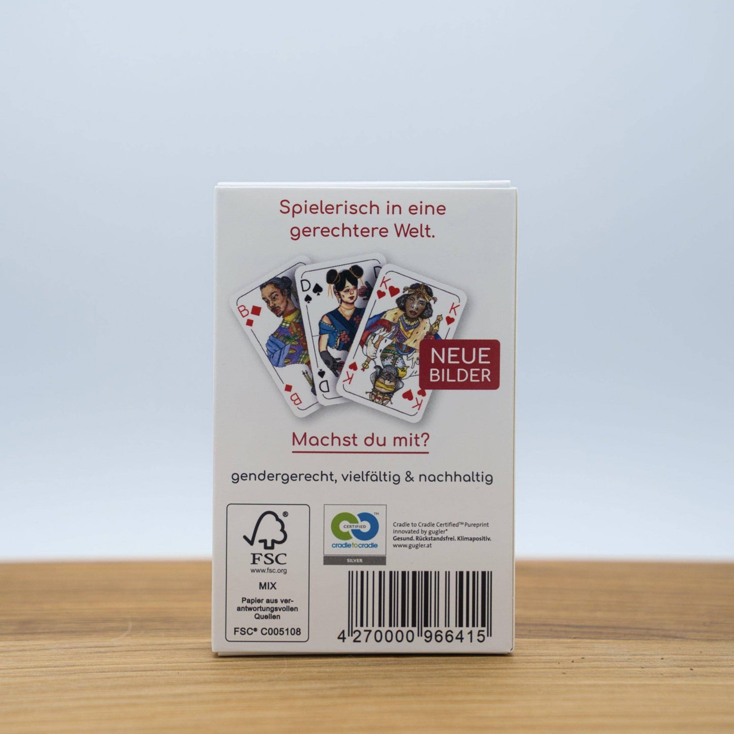 Doppelkopf Spielkarten, gendergerecht