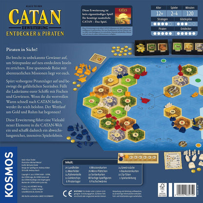 Catan - Entdecker & Piraten [Erw.] (nachhaltige Version 2022)