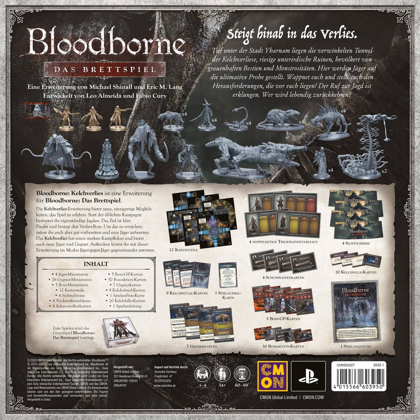 Bloodborne: Das Brettspiel - Kelchverlies [Erw.]