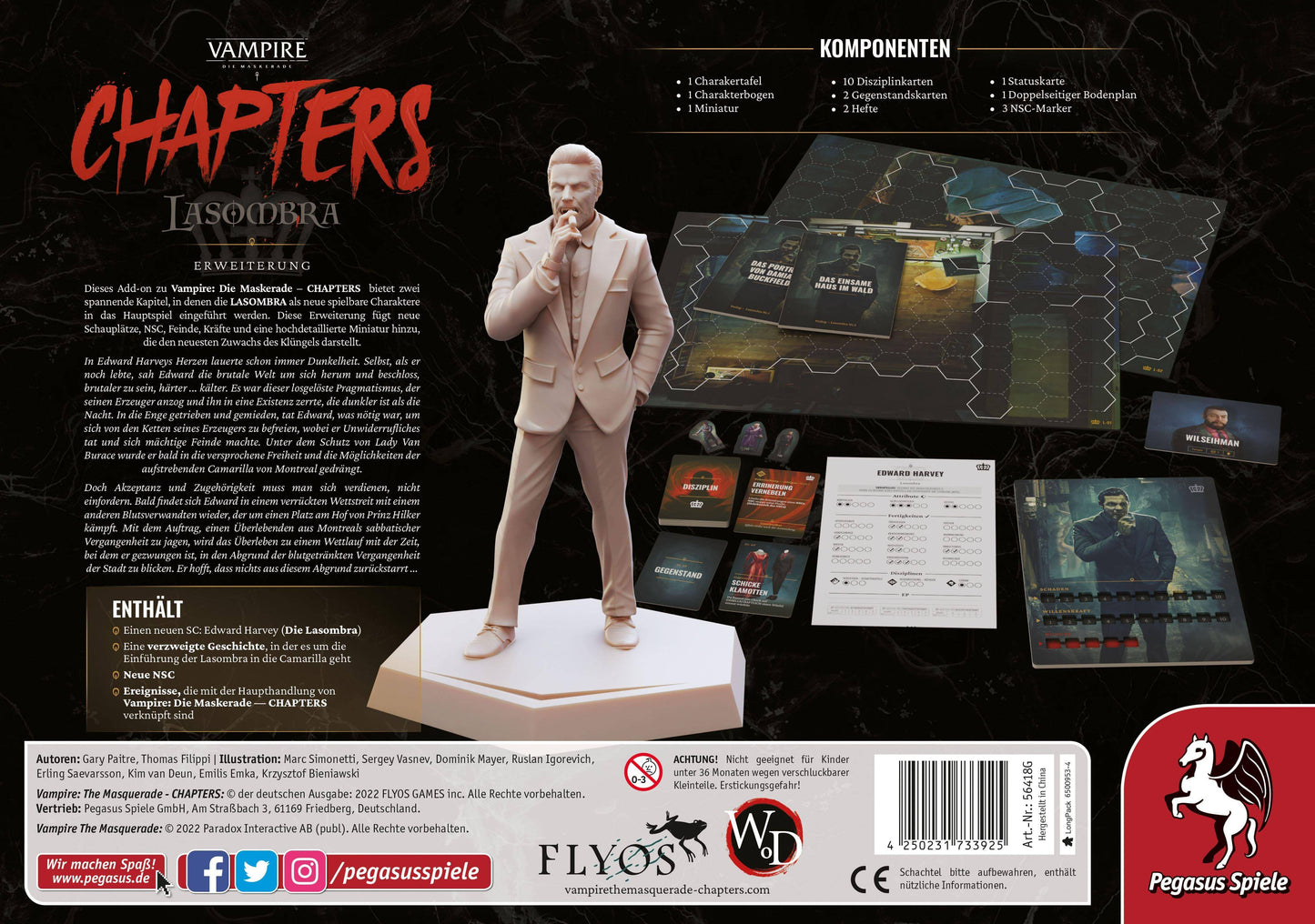 Vampire: Die Maskerade - Chapters: Lasombra DE (Erw.)