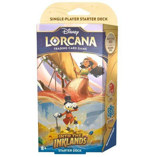 EN K03: Starter Deck "Ruby Sapphire" - Disney Lorcana Chapter 3