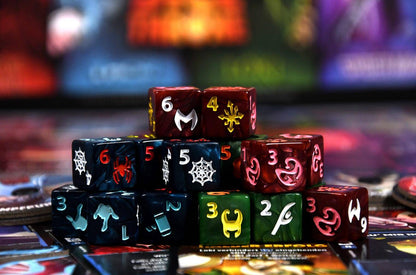 Marvel Dice Throne: Box 1 (Scarlett Witch, Thor, Loki, Spider-Man)