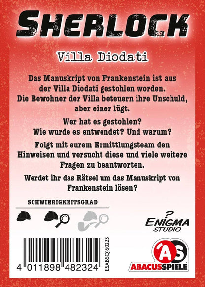 Villa Diodati - Sherlock, deutsch