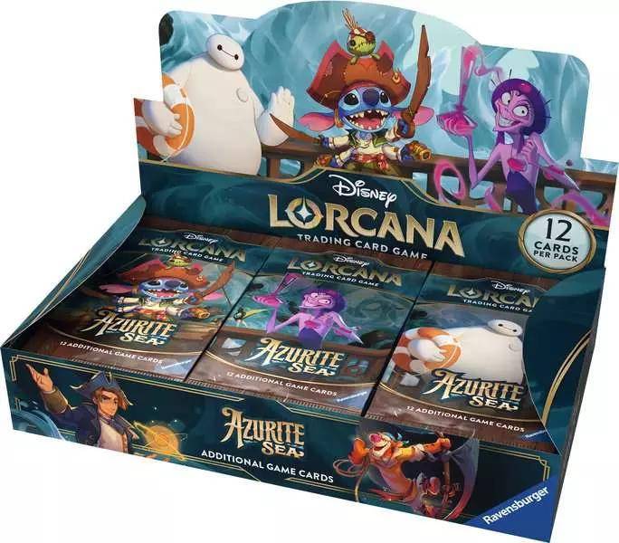 Azurite Sea Booster Display - Disney Lorcana, englisch