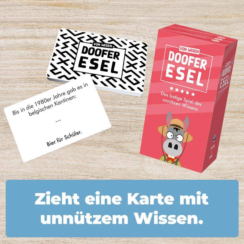 Doofer Esel, deutsch