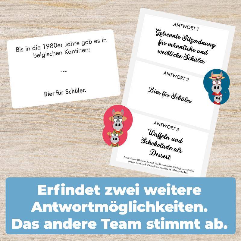Doofer Esel, deutsch