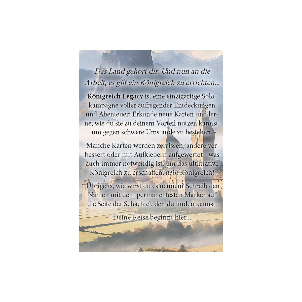 Königreich Legacy - Feudale Welt, deutsch