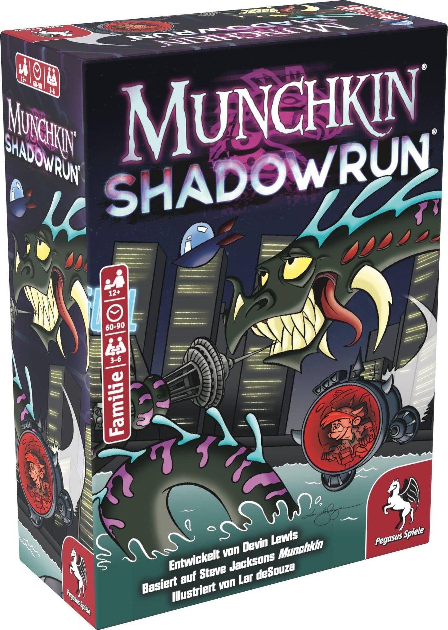Munchkin Shadowrun, deutsch