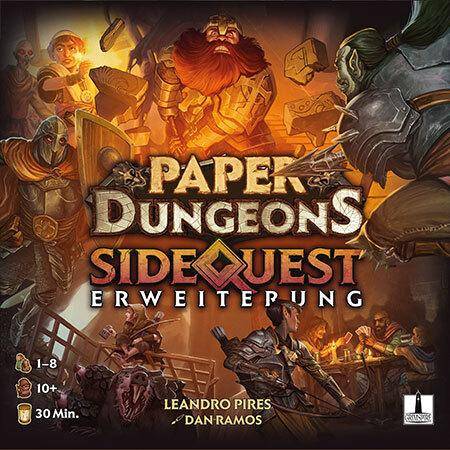 Side Quest - Paper Dungeons, deutsch (Erw.)