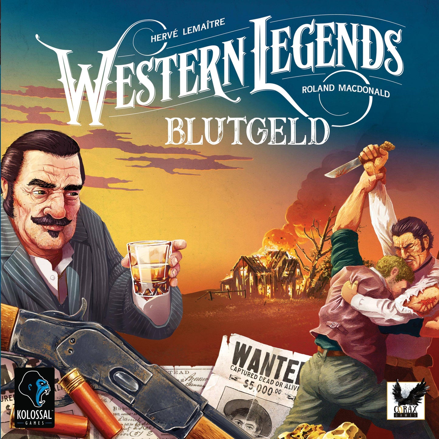 Blutgeld - Western Legends 2. Edition, deutsch (Erw.)