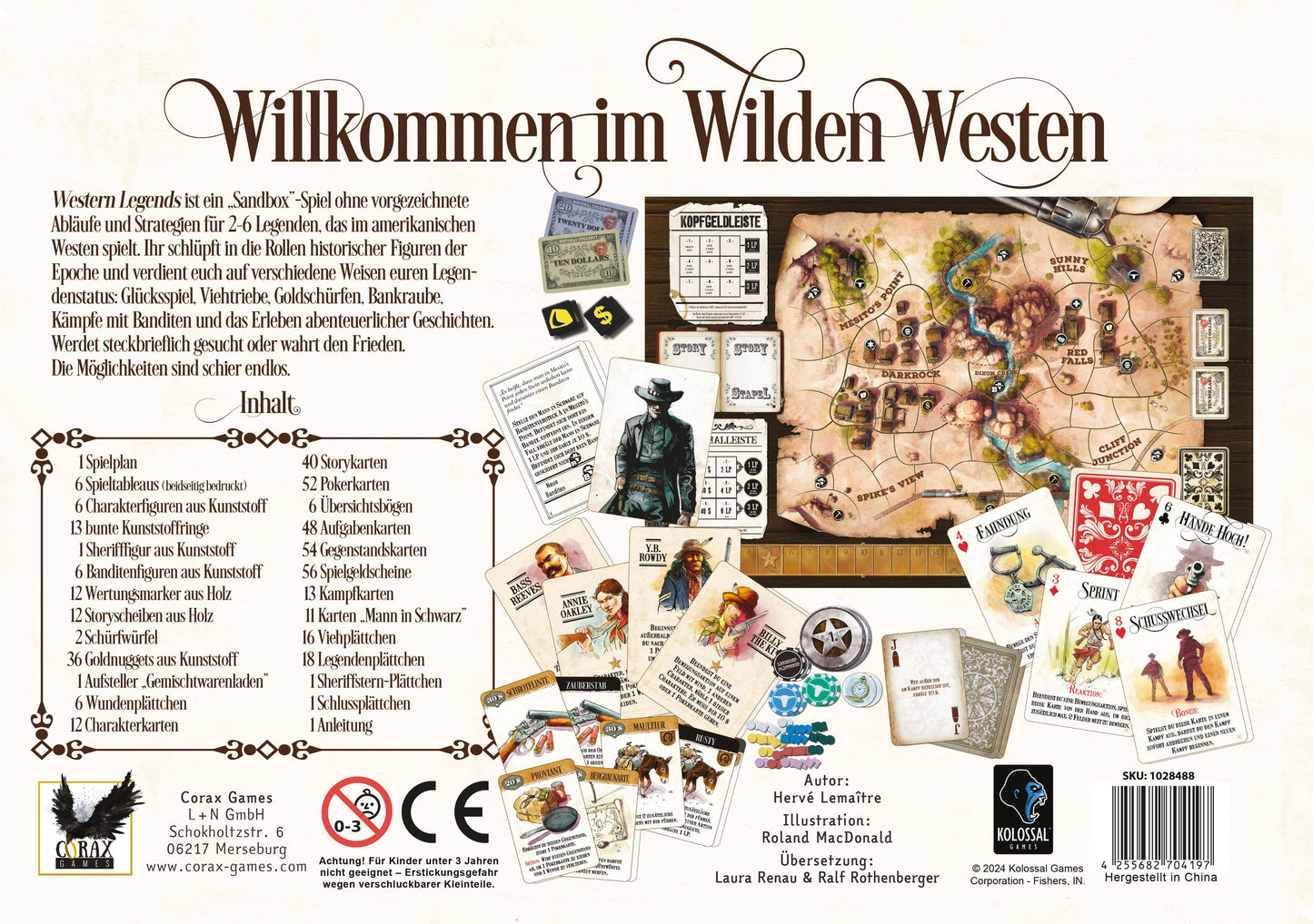 Western Legends - 2. Edition, deutsch