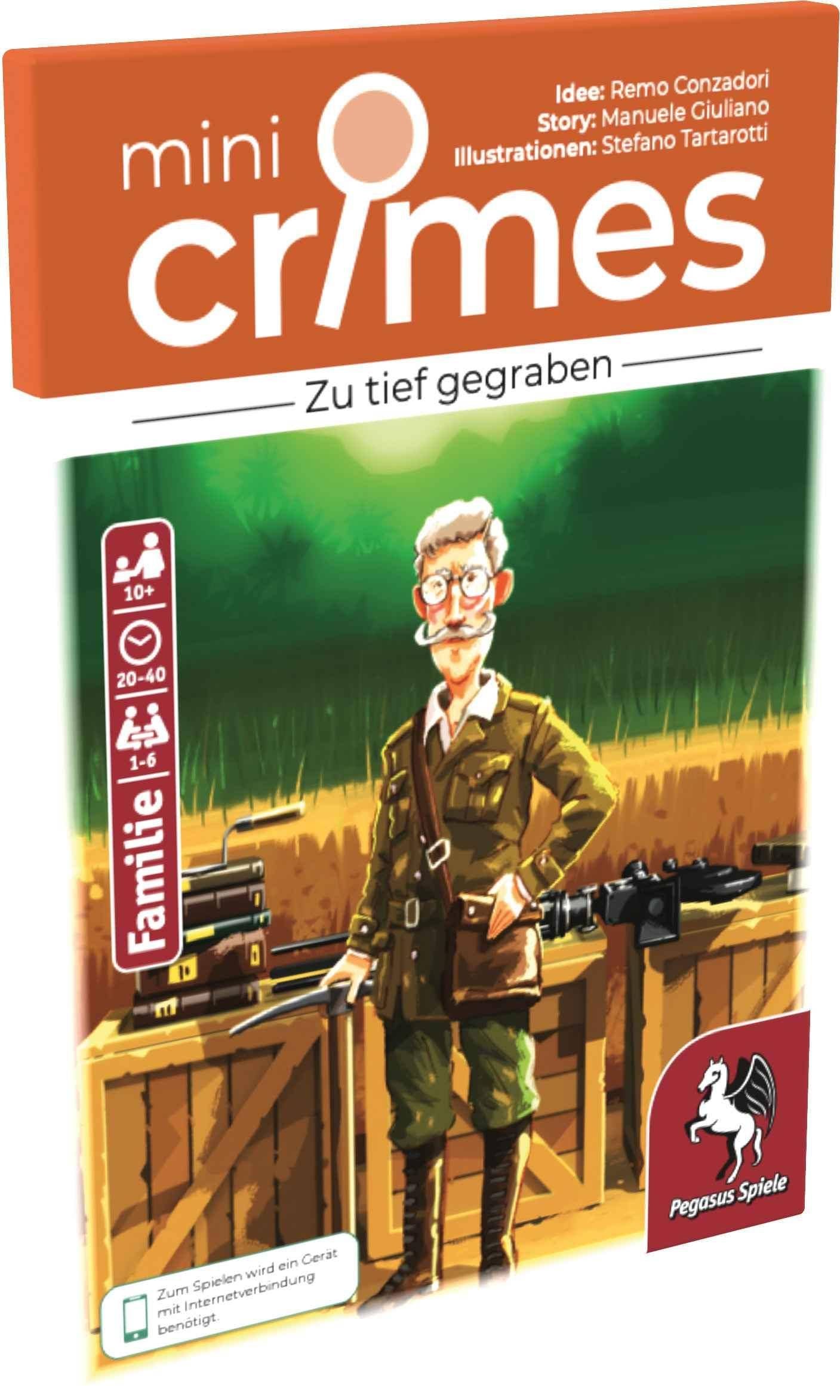 Zu tief gegraben - mini Crimes, deutsch