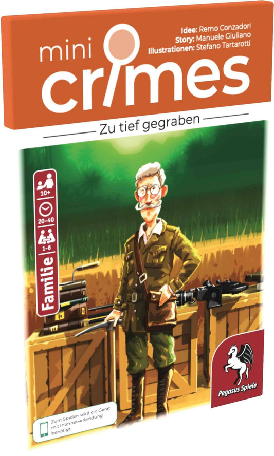 Zu tief gegraben - mini Crimes, deutsch
