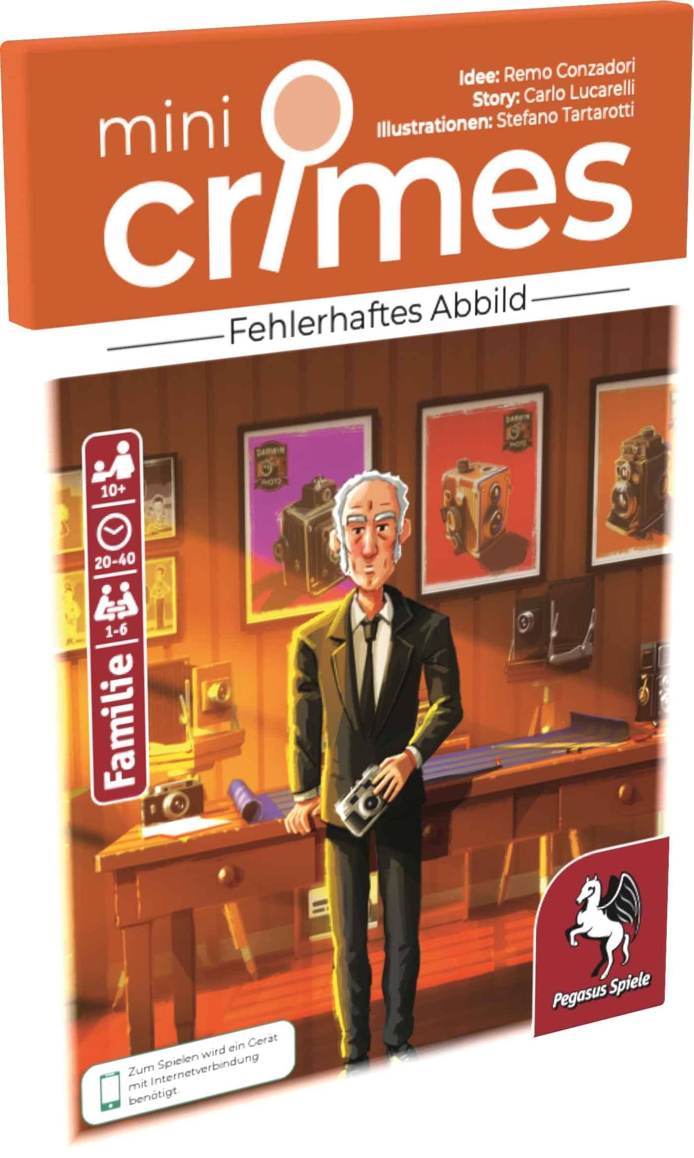 Fehlerhaftes Abbild - mini Crimes, deutsch