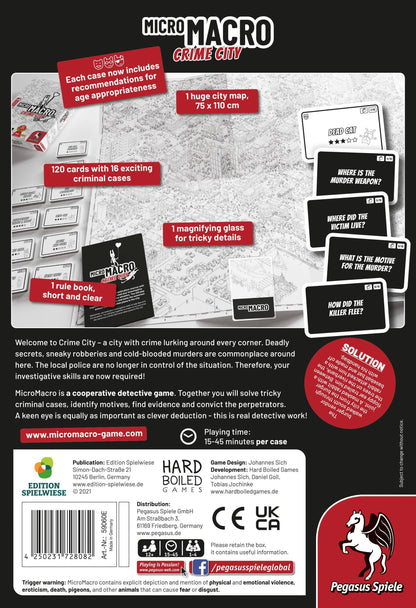 Crime City (Edition Spielwiese) - MicroMacro, englisch