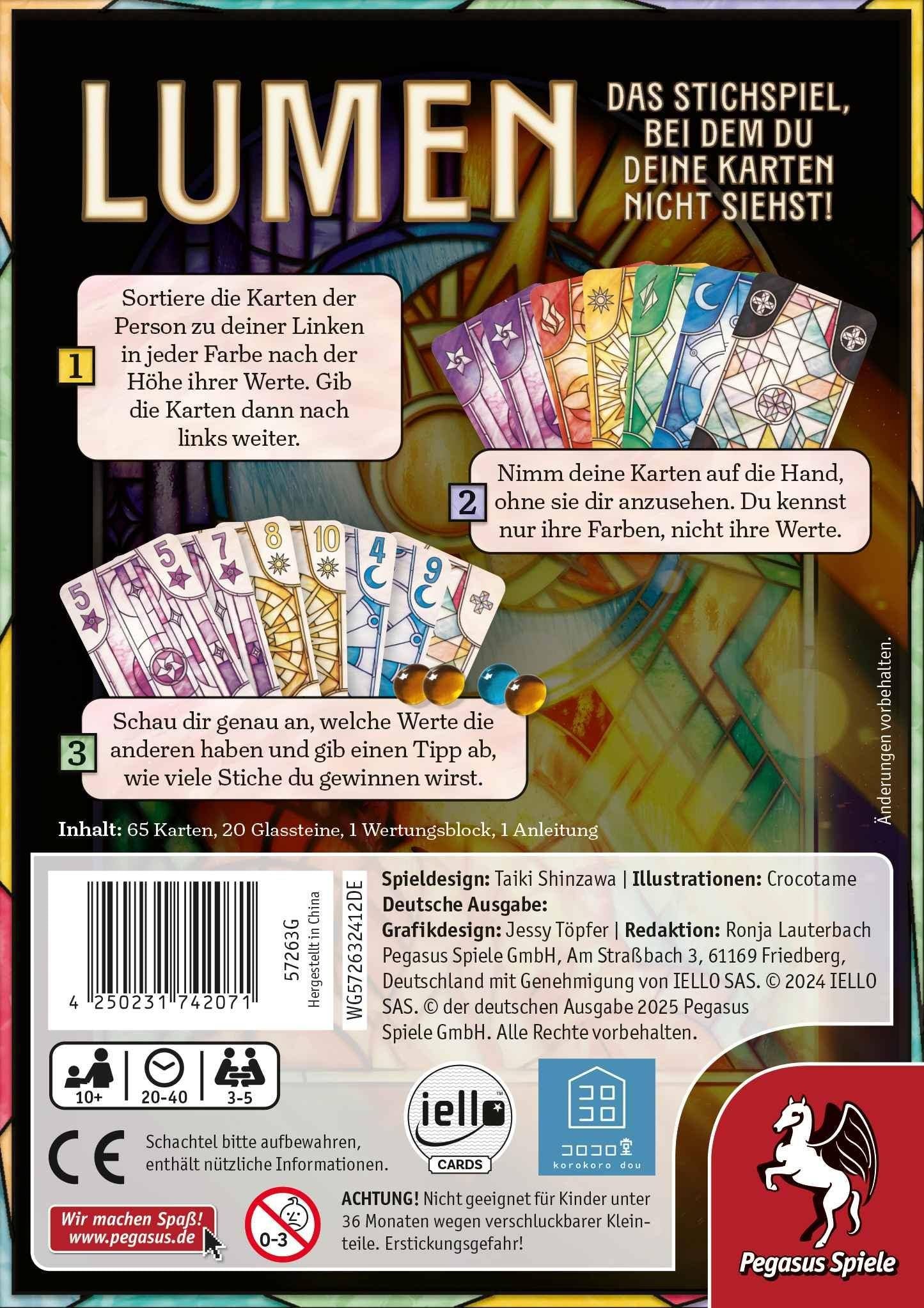 Lumen, deutsch