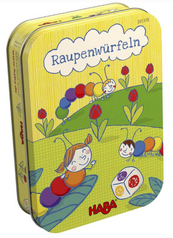 Raupenwürfeln, deutsch, Haba, Spiele, Kinder