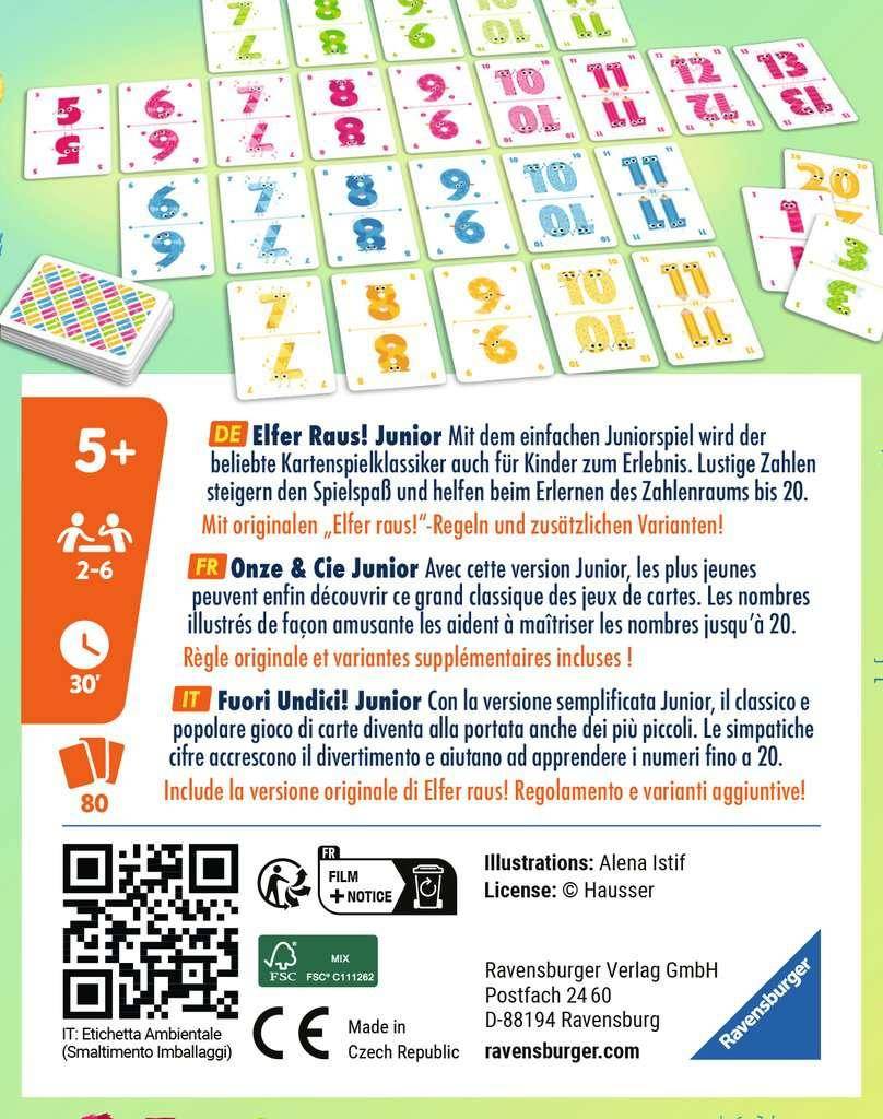 Elfer raus! Junior, deutsch