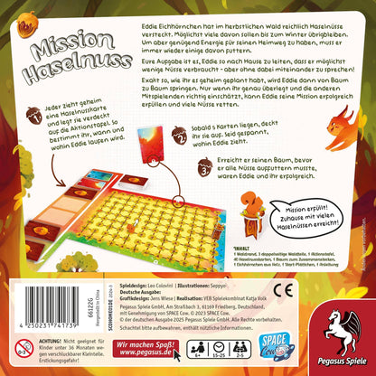 Mission Haselnuss, deutsch