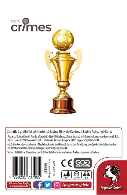 Falsches Spiel - Mini Crimes, deutsch