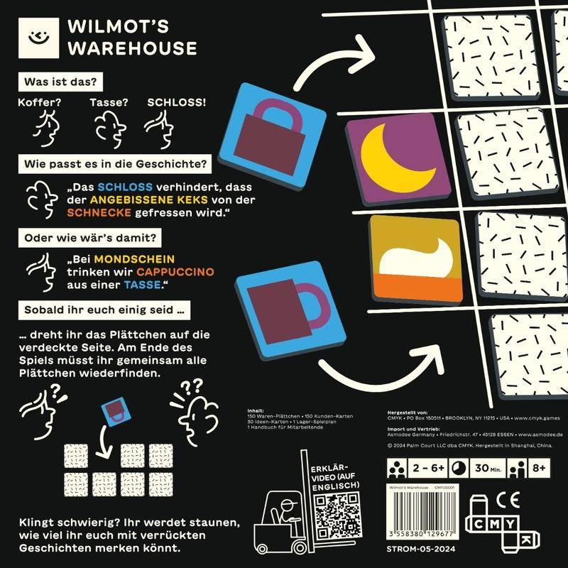 Wilmot’s Warehouse, deutsch