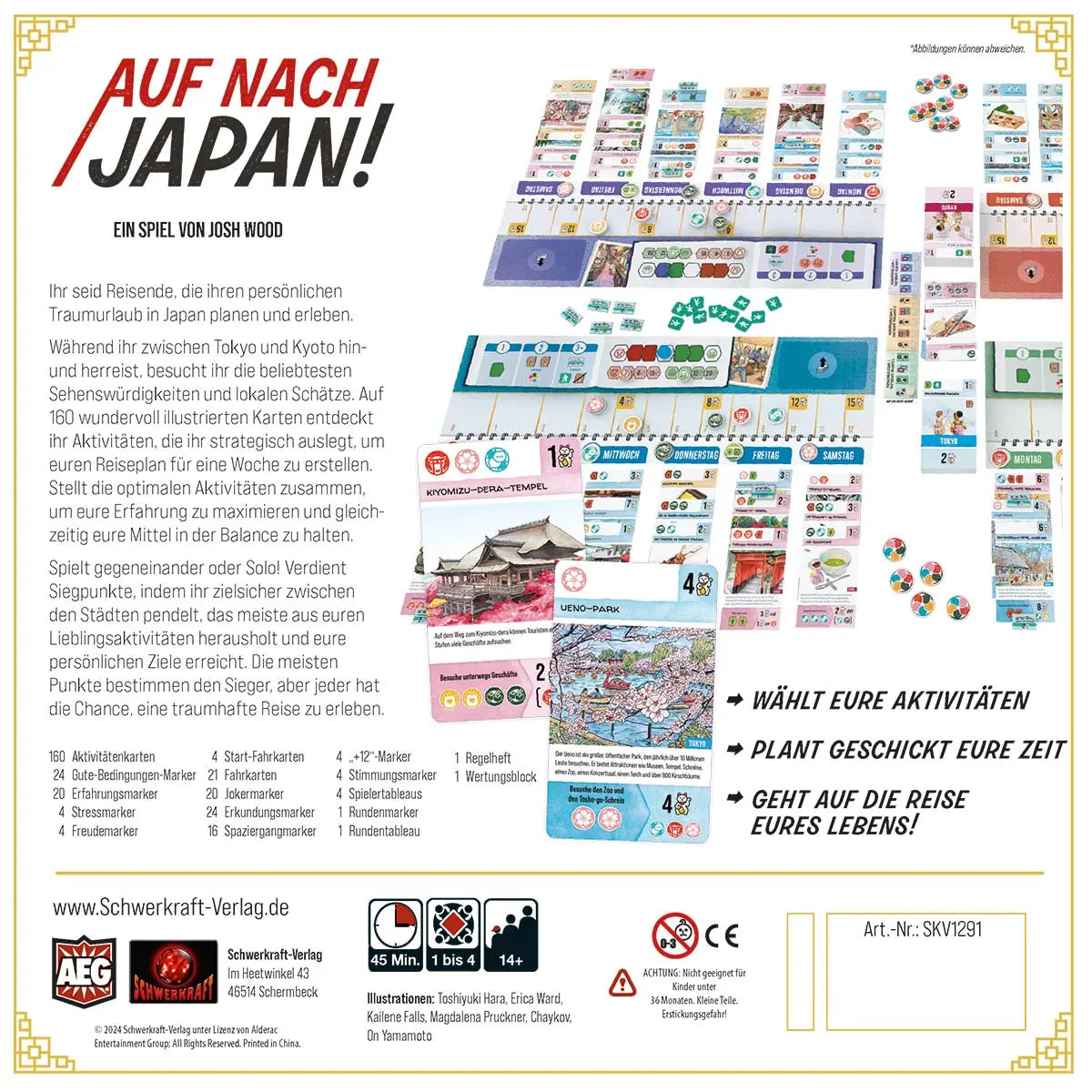 Auf nach Japan!, deutsch