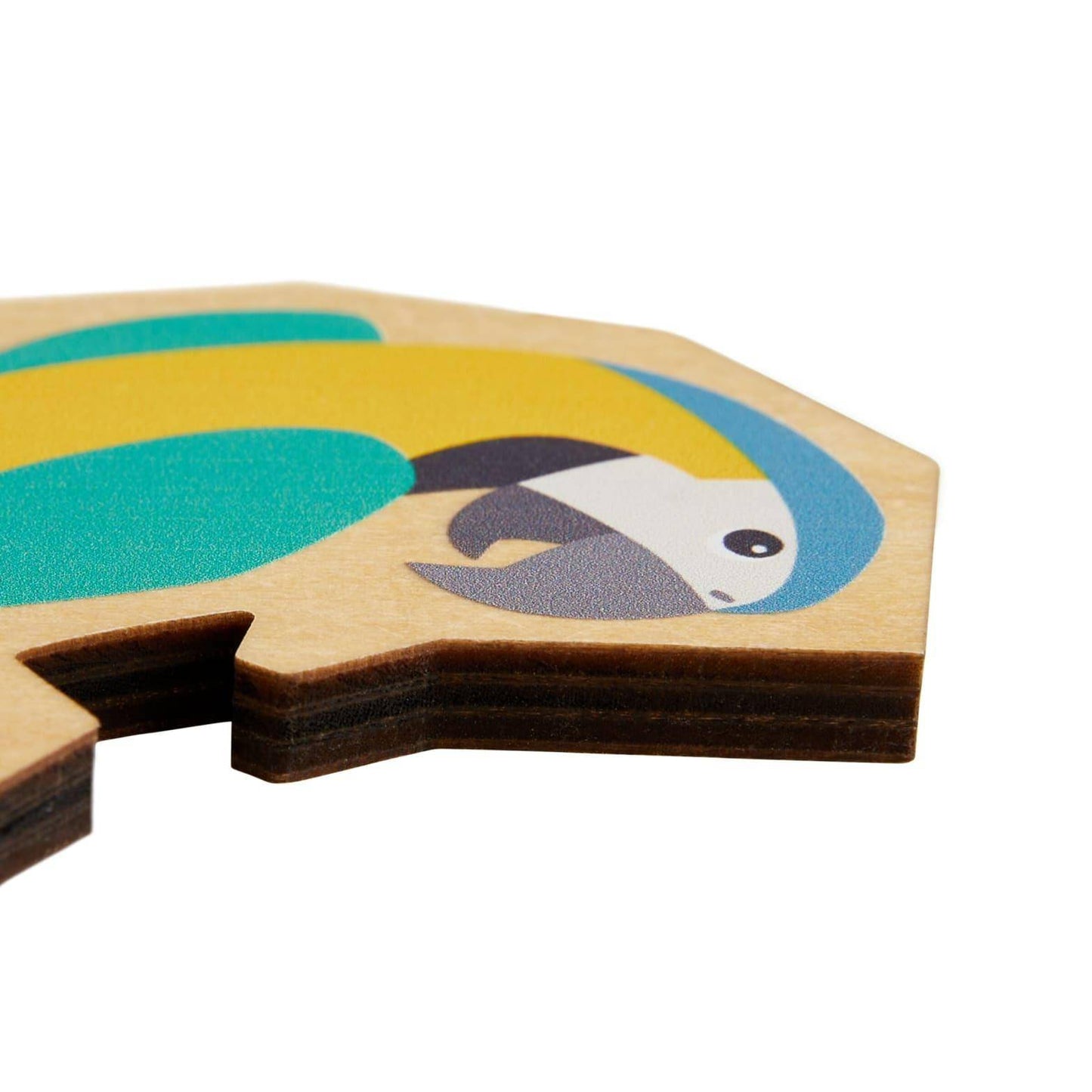 Puzzle 2 in 1 - Papagei (21 T.)