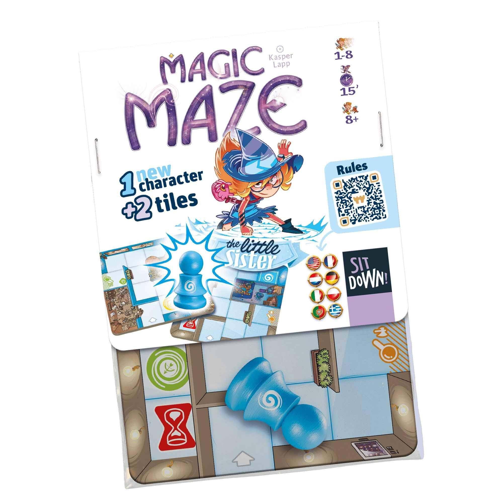 Magic Maze Gioco Da Tavolo - Edizione Tedesca - Nominato Gioco Dell'Anno 2017 - Da 1 A 8 Giocatori