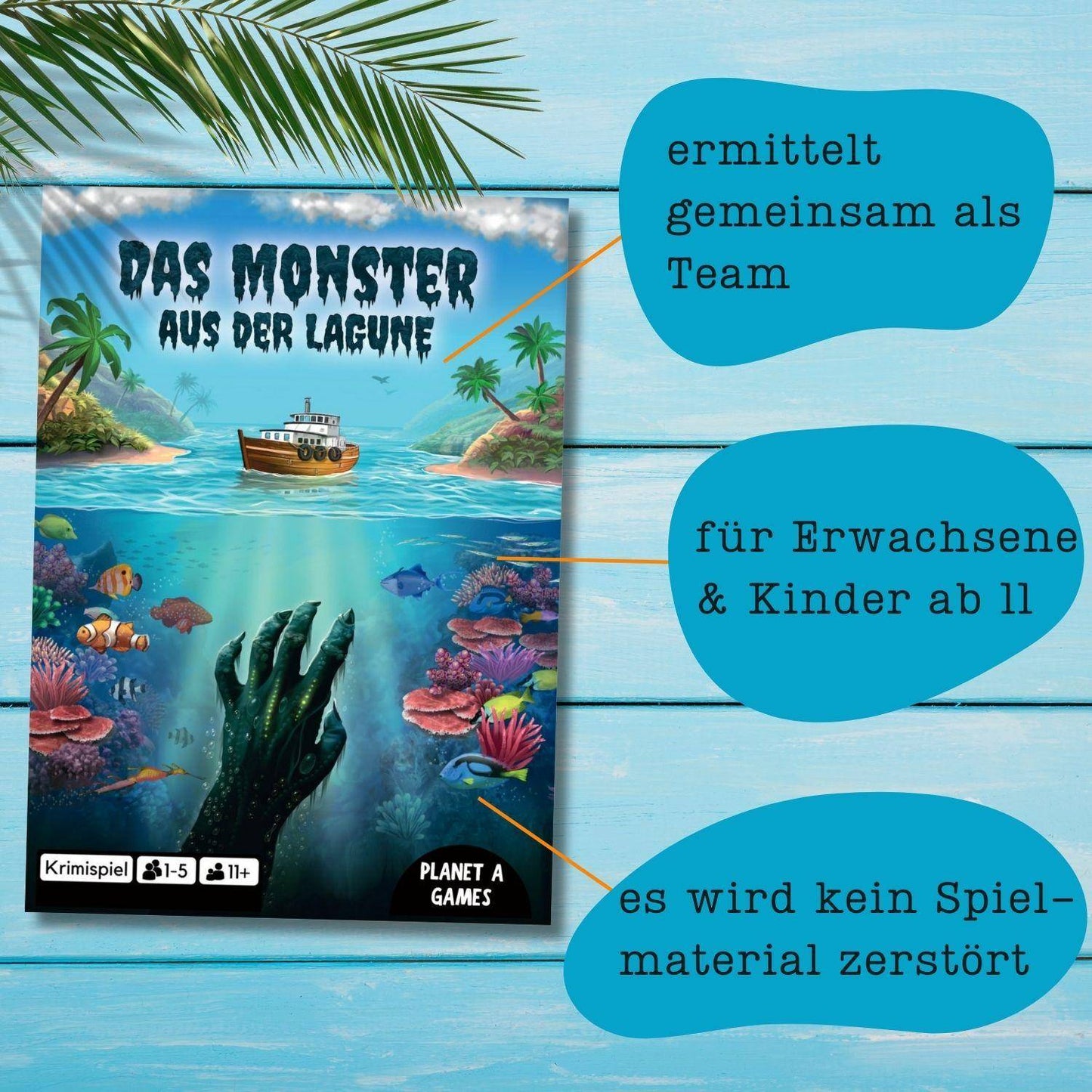 Das Monster aus der Lagune, deutsch