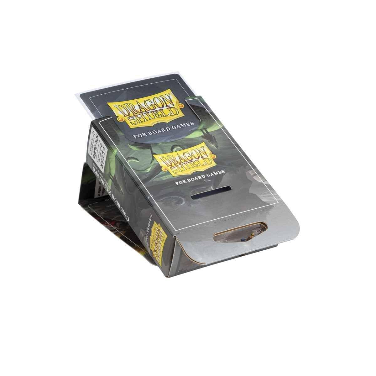 Dragon Shield: Board Game Sleeves Clear/NonGlare 63mm x 88mm (100)