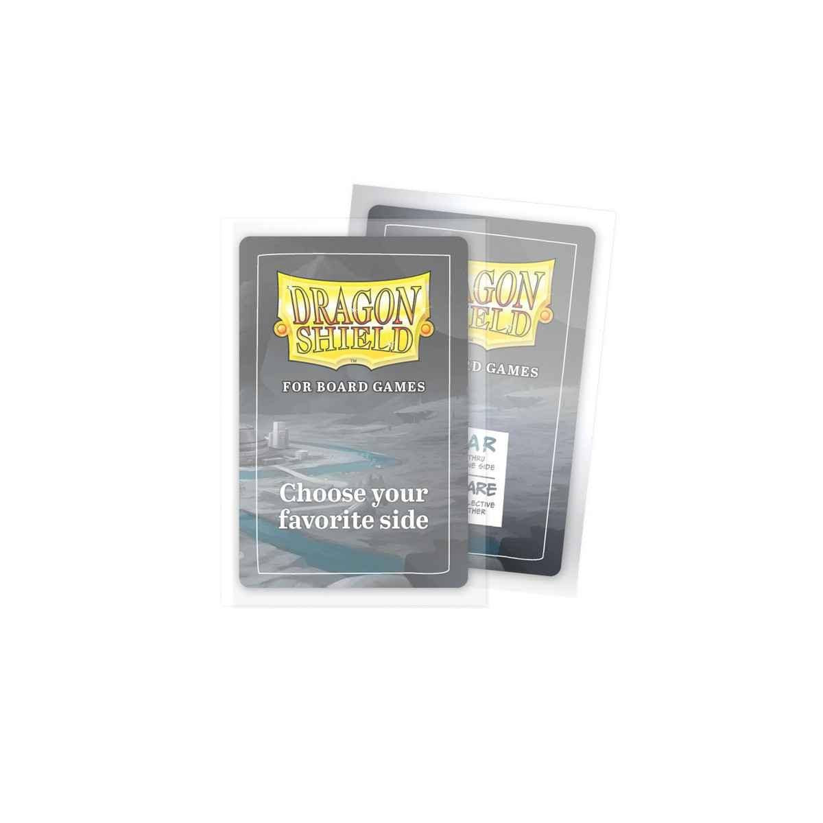 Dragon Shield: Board Game Sleeves Clear/NonGlare 41mm x 63mm (100)