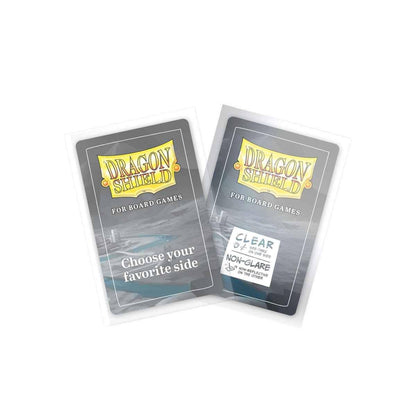 Dragon Shield: Board Game Sleeves Clear/NonGlare 41mm x 63mm (100)