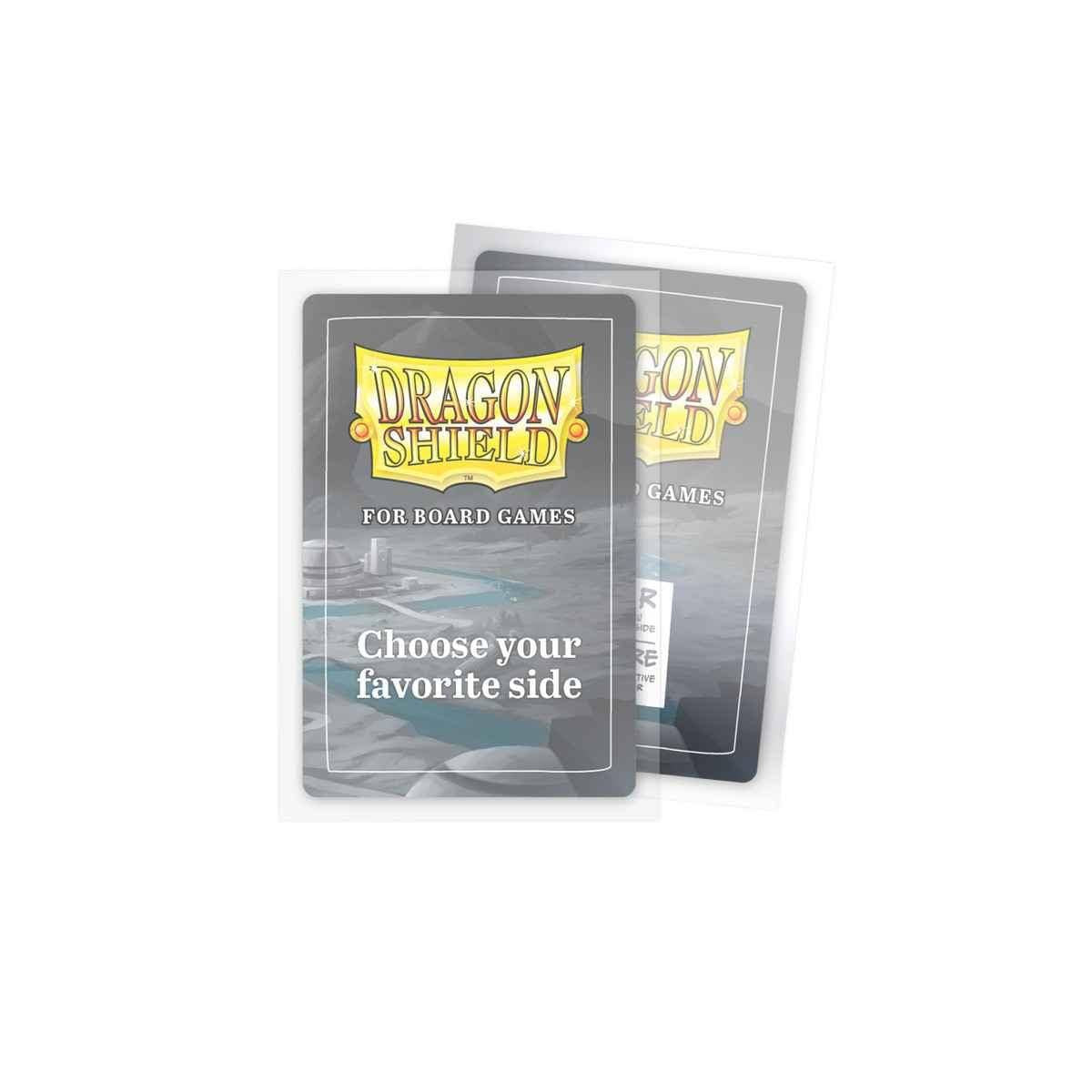 Dragon Shield: Board Game Sleeves Clear/NonGlare 45mm x 68mm (100)