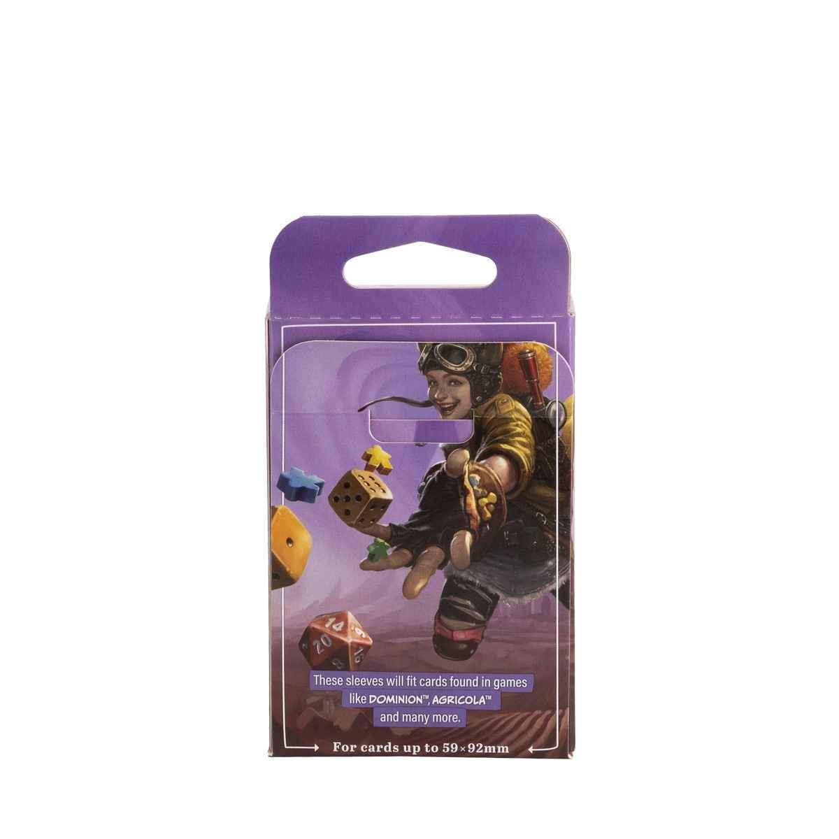 Dragon Shield: Board Game Sleeves Clear/NonGlare 59mm x 92mm (100)