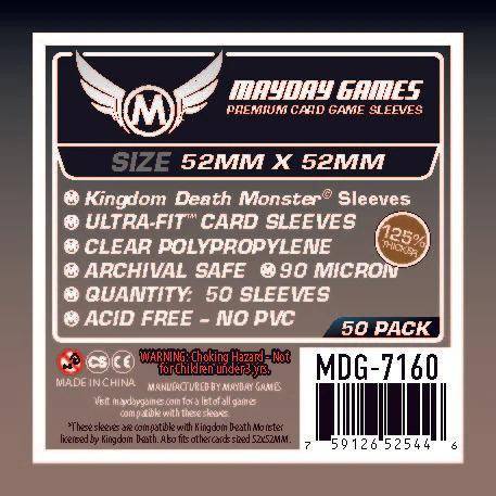 Mayday Sleeves 52 x 52mm Premium (50)