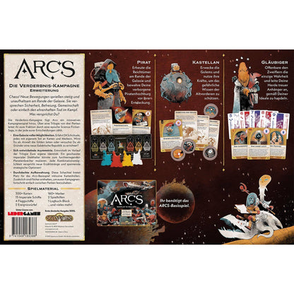 Die Verderbnis-Kampagne, Arcs, deutsch (Erw.)