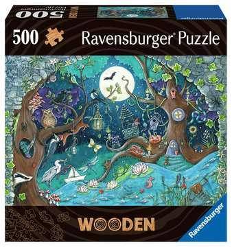 Holzpuzzle - Fantasy Forest, 500 Teile