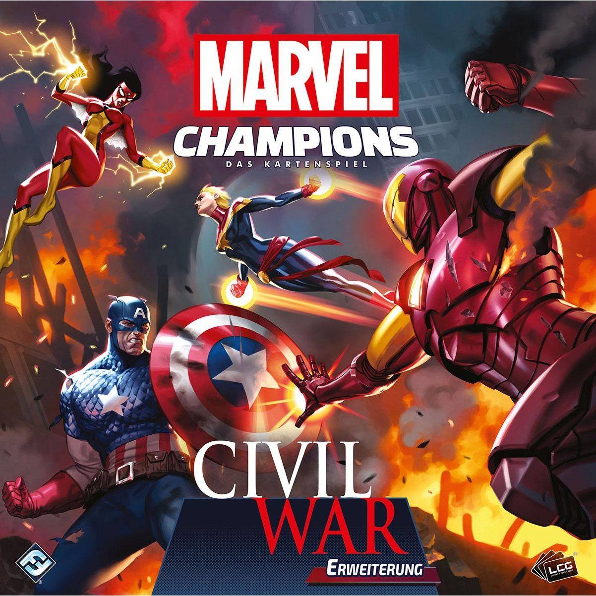 Civil War - Marvel Champions: Das Kartenspiel, deutsch (Erw.)
