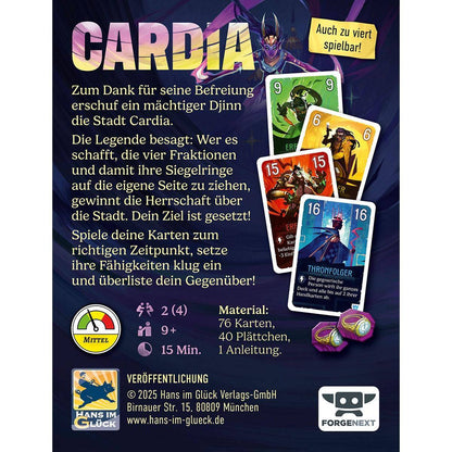 Duell um Cardia, deutsch