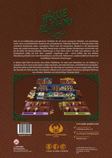House of Fado, deutsch