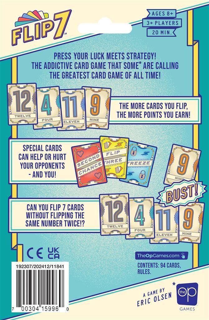 Flip 7 Peg Edition, englisch